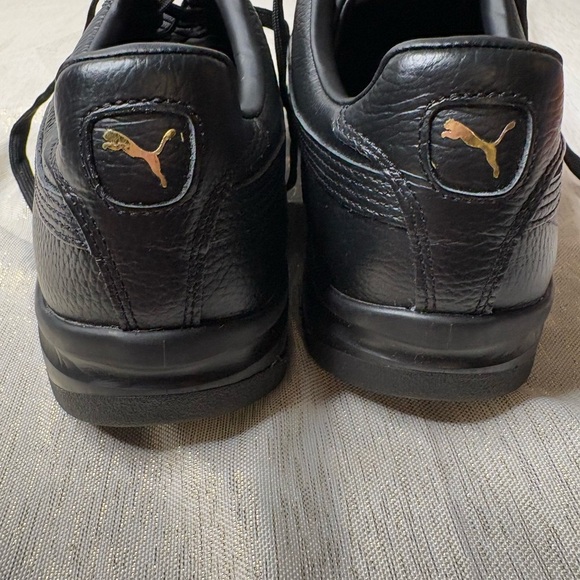 PUMA Black-Puma Team Gold GV Las Vegas shoes size 12 - Picture 7 of 9